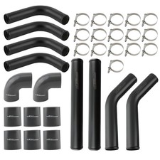Kit de tubulação intercooler turbo universal 2,5" com retorno de mangueira de silicone comprar usado  Enviando para Brazil