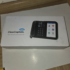 Clear captions blue for sale  King Hill