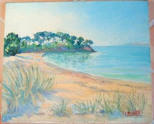 Huile toile salomon d'occasion Huile toile salomon d'occasion  Arradon