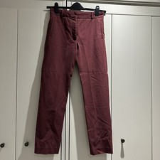 Joseph burgundy slim for sale  ROMFORD