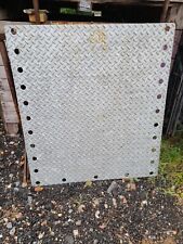 Galvanized steel chequer for sale  NEWPORT