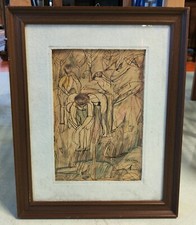 Quadro disegno astratto usato  Varallo Pombia