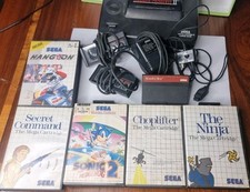 Sega Master System 2 X2 controles X6 jogos todos os cabos  comprar usado  Enviando para Brazil