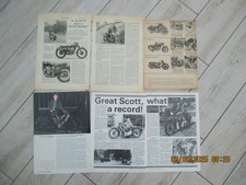 Scott motorcycles technical for sale  CARDIGAN