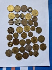 Vintage arcade tokens for sale  PRESTATYN