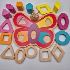 Colourful wooden butterfly for sale  COVENTRY
