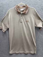 Camisa polo masculina Kennebunkport vintage década de 1980 marrom veleiro barco vela logotipo EUA comprar usado  Enviando para Brazil