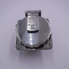 Usado, OEM Marinco aço inoxidável Shore Power 309E entrada 50A 125/250V entrada 6373EL comprar usado  Enviando para Brazil