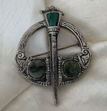 Vintage celtic brooch for sale  BATH