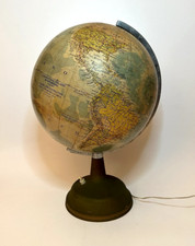 Lampada tavolo globo usato  Chiavari