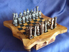 Schachbrett zinnfiguren schach gebraucht kaufen  Dippoldiswalde