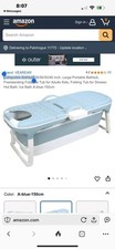 55in foldable bathtub for sale  Shirley