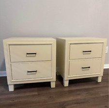 Nightstand set white for sale  Dallas