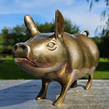 Large brass pig for sale  SKEGNESS