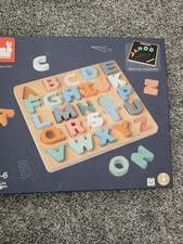 Janod alphabet puzzle for sale  BEDWORTH