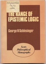 The range epistemic gebraucht kaufen  Dinkelscherben