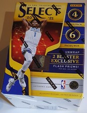 Caixa de varejo 2020-21 Panini Select basquete - LaMelo ou Anthony Edwards RC? comprar usado  Enviando para Brazil
