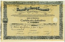 Certificato banca popolare usato  Verbania