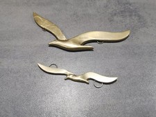 Two brass flying for sale  LAURENCEKIRK