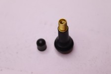 Usado, Válvula de pneu de encaixe (100 peças) borracha preta 0,453" x 1-1/4" comprar usado  Enviando para Brazil