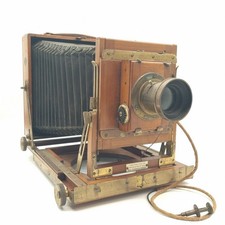 Antiga câmera imperial Thornton-Pickard extensão tripla meia placa – c.1900’s comprar usado  Enviando para Brazil