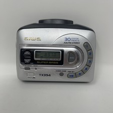 Rádio toca-fitas AIWA HS-TX394 FM/AM/cassete estéreo funciona/cassete sem peças de som comprar usado  Enviando para Brazil