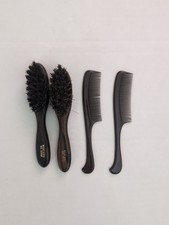 Lote de cepillos y peines vintage, cerdas genuinas, madera, peines de plástico, 6 pulgadas... segunda mano  Embacar hacia Mexico