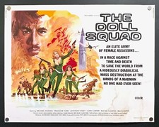 Pôster original do filme The Doll Squad (1973) meia folha – Ruim **Exploração** comprar usado  Enviando para Brazil
