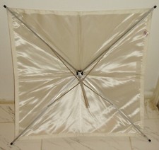 Sistema de luz de salto guarda-chuva vintage Reflectasol quadrado branco fotografia 34"" comprar usado  Enviando para Brazil