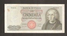 Repubblica italiana 5000 usato Repubblica italiana 5000 usato  Colleferro