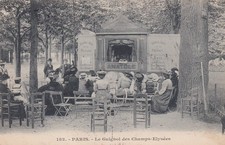 Cpa paris guignol d'occasion  Montlieu-la-Garde