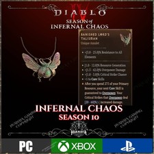 💥Diablo 4💥 TODAS AS CLASSES💥 FIM DO JOGO 💥TEMPORADA 10 Infernal Chaos💥Banished Lord's comprar usado  Enviando para Brazil