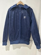 Jaqueta Adidas Windbreaker Softshell Logotipo Zíper Logotipo Azul Tamanho M G Reversível comprar usado  Enviando para Brazil
