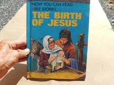 The Birth of Jesus Elaine Ife Eric Rowe 1983 Vtg HC Children's Religious Book  comprar usado  Enviando para Brazil