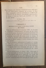 Cremona 1892 regio usato  Italia