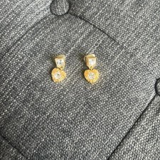 Gold tone earrings for sale  Mankato