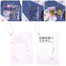 1Pcs Props Badge Storage Display Candy Bag Plastic Protective Shell Holder Bag, używany na sprzedaż  Wysyłka do Poland