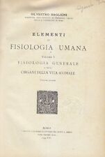 Elementi fisiologia umana usato  Bari