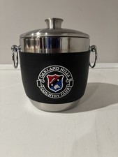 Balde de gelo Oakland Hills Oggi aço inoxidável com pinças: capacidade de 3 qt, NOVO comprar usado  Enviando para Brazil