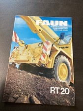 Baumaschinen prospekte faun gebraucht kaufen  Neumagen-Dhron