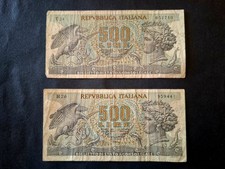 Banconota 500 lire usato  Valderice