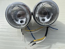 Twin headlights chrome for sale  NEWPORT