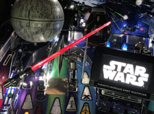 Usado, Máquina de pinball Star Wars SW SABRE DE LUZ VERMELHA BRILHANTE LED mod Stern comprar usado  Enviando para Brazil