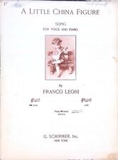 Boneco A Little China partitura música alta voz Franco Leoni música arte em quadrinhos comprar usado  Enviando para Brazil
