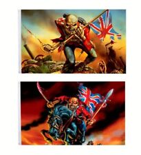 Iron Maiden The Trooper Eddie Banner Flag 3’ X 5’ (36” X 60”) Heavy Metal - comprar usado  Enviando para Brazil