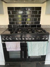 Rangemaster black 110 for sale  HUNGERFORD