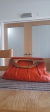 Leather clutch bag for sale  DERBY