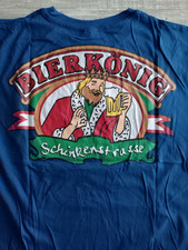 Bierkönig shirt blau gebraucht kaufen  Großbeeren