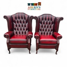 Pair oxblood leather for sale  BOSTON