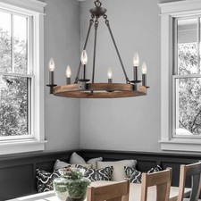 Retro farmhouse chandelier for sale  Dayton